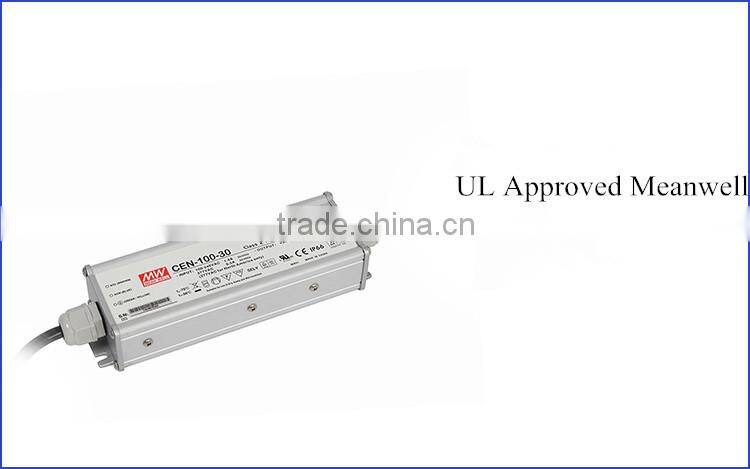 120W MeanWell driver with IP65 gas station led floodlight