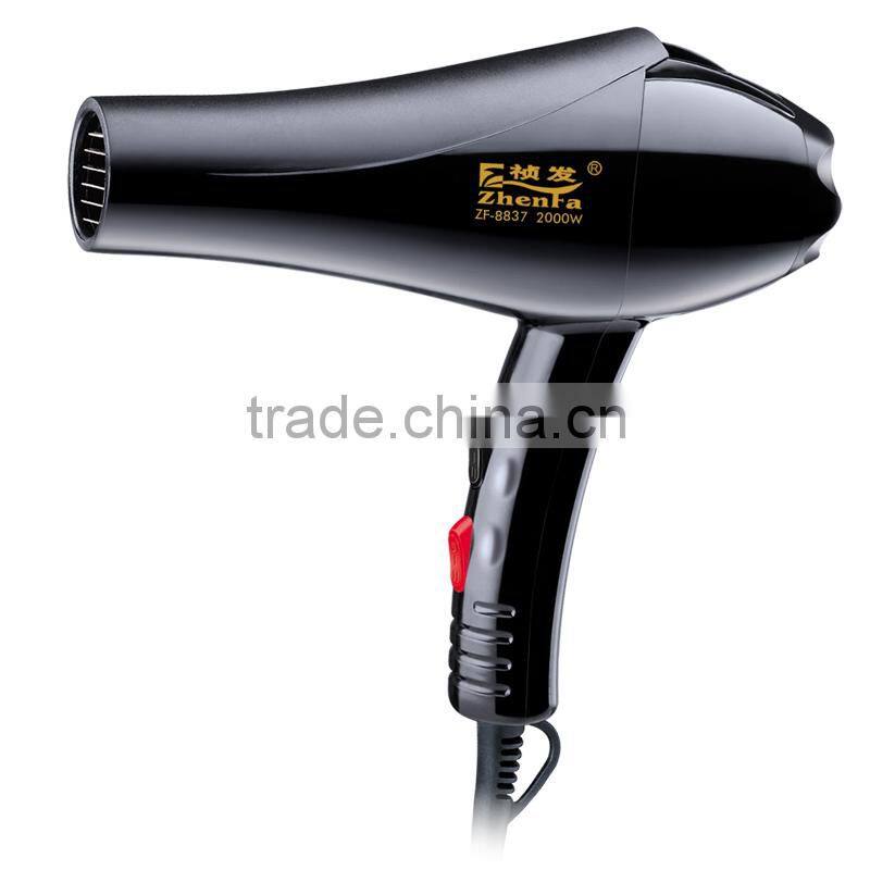 New style hair dryer professional hair dryer with low price ZF-8837