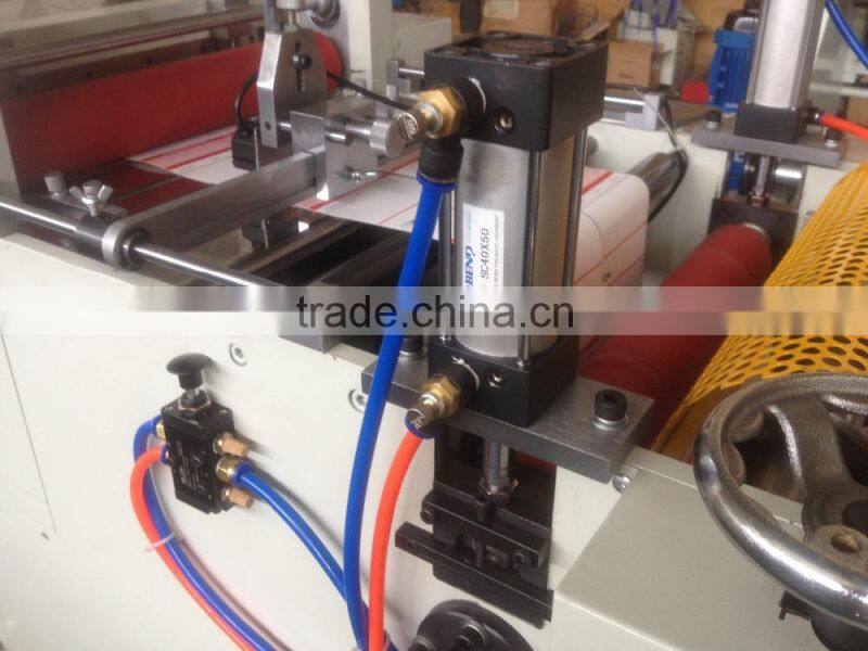 High Quality Paper Sheeting Cross Cutting Machine With Slitting EPC PLC Stacker Price