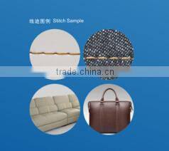 ZJ0303DD-3 Direct drive computerized lockstitch sewing machine with top and bottom feed, auto trimmer (foot lifting by knee)