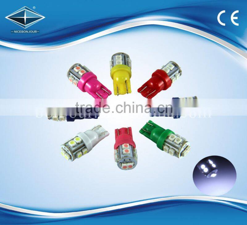 10 pcs 3528 smd 194 car led auto lamp t10 t10 w5w bulb