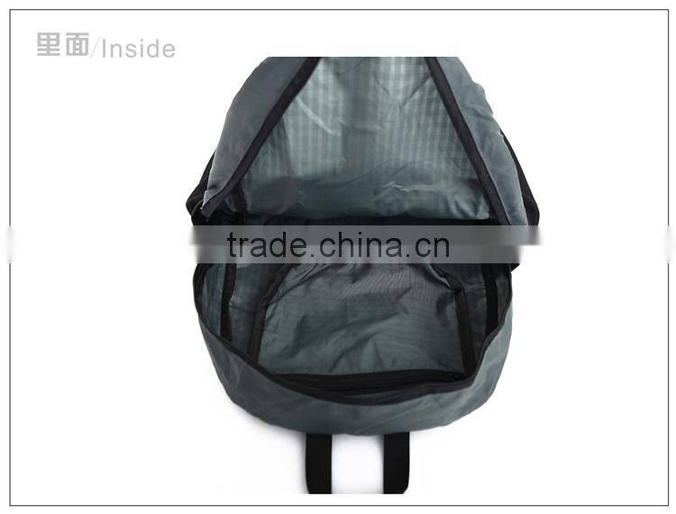 2014 new and fashional backpack beverage dispenser, material polyester folding travel backpack