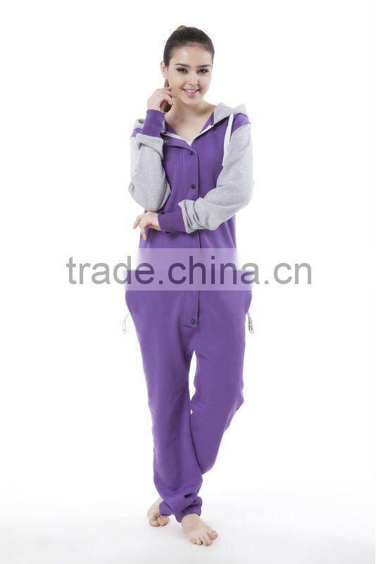 Adult one piece onesie jumpsuit