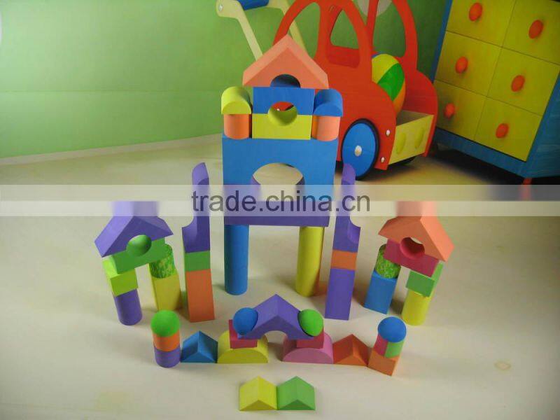 3D model eva foam building block toys for kids