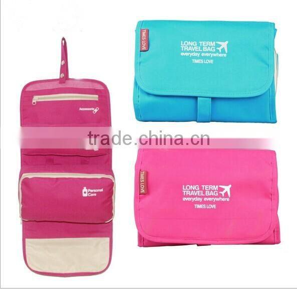 Explosion models Travel Cosmetic Pouch folding bag