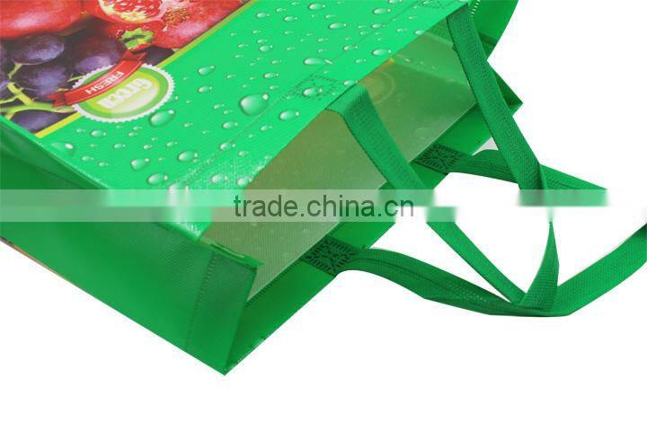 Wholesale Quality Customized foldable Non Woven fruit shopping bag