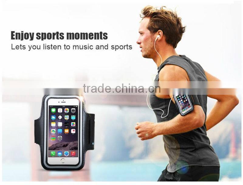 12 Colors 5.5 Inch phone Mobile Phone Armbands Gym Running Sport ArmBand For Apple iphone 6 plus/Samsung Note 4/5/3/2