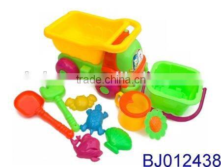 Toy factory price beach toy for kids with dump truck hand shower