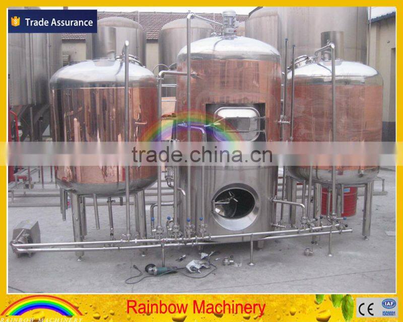 beer brewing equipment, beer brewery equipment, beer fermentation tank with cooling jacket
