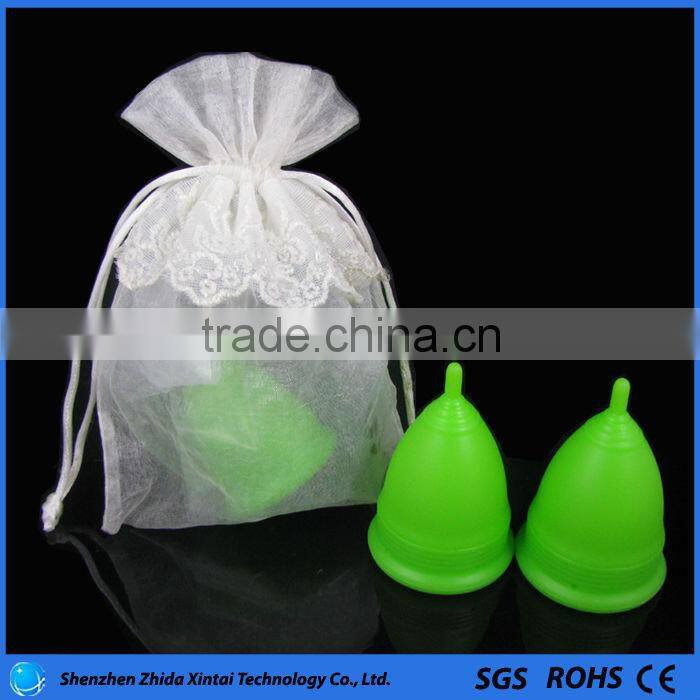 2016 lady used period cup, silicone cup menstrual products