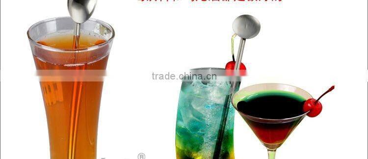 Stainless Steel Straw,drinking spoon straw2015