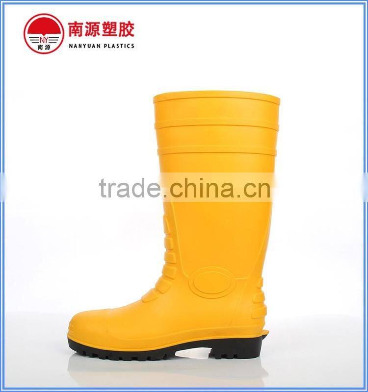 High quality safety gumboots with steel toe in low price