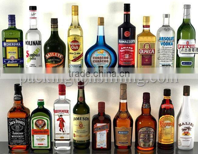 Glass Bottle Alcohol Vodka Filling Machine