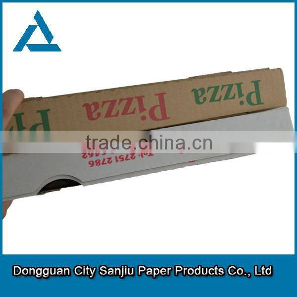 customized wholesale motorcycle corrugated delivery pizza boxes