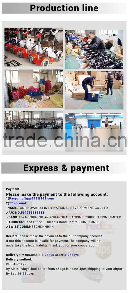 2015 newest snart 2 wheel motion sensor self-balance standing electric scooter