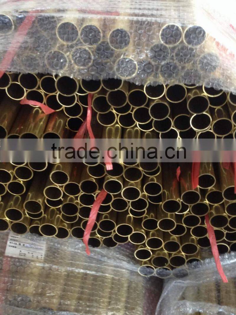 seamless straight brass tube C27200 C27400 C26000