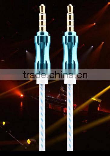 3.5mm male audio aux stereo jack cable