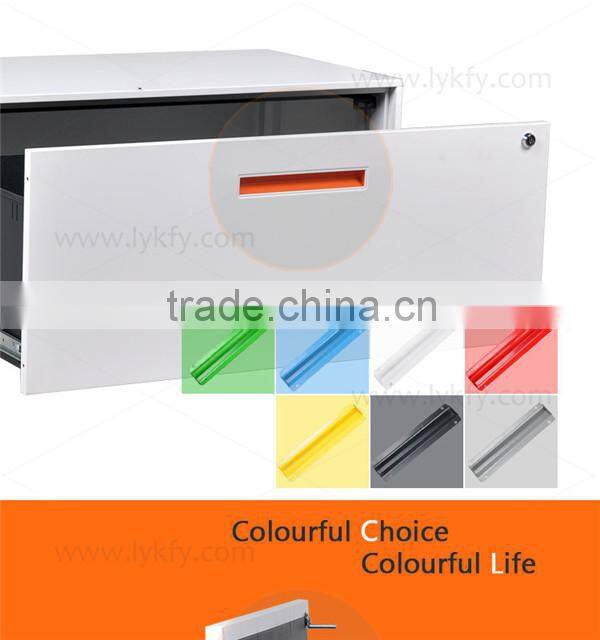 sell 1 drawer slimline high cost performance thick steel Cambodia pencil tray powder painted room saving filing cabinet