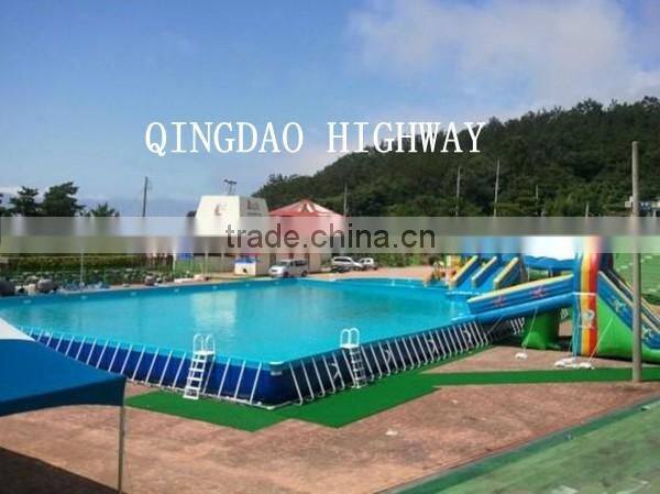 Factory offers big canvas aboveground pool for summer water park