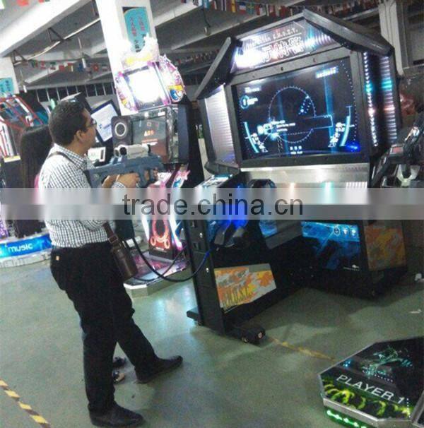 Super quality updated video indoor shooting game machine from Chinese manufacturer