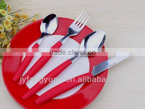 Plastic Handle Stainless Steel Cutlery