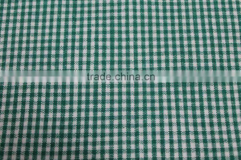yarn dyed plaid 100% cotton fabric