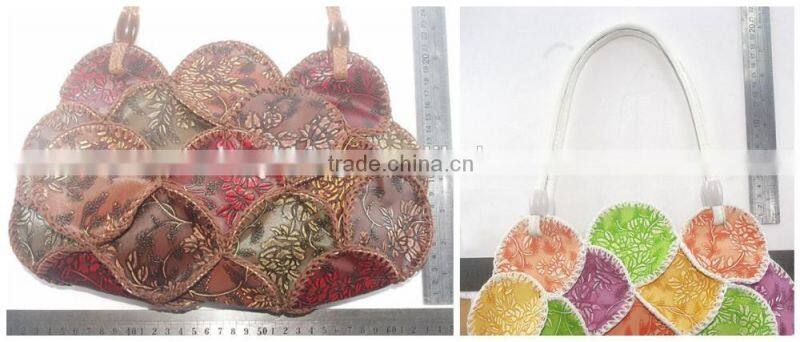 famous designer handbag durable colorful cowhells material hot sale fashion