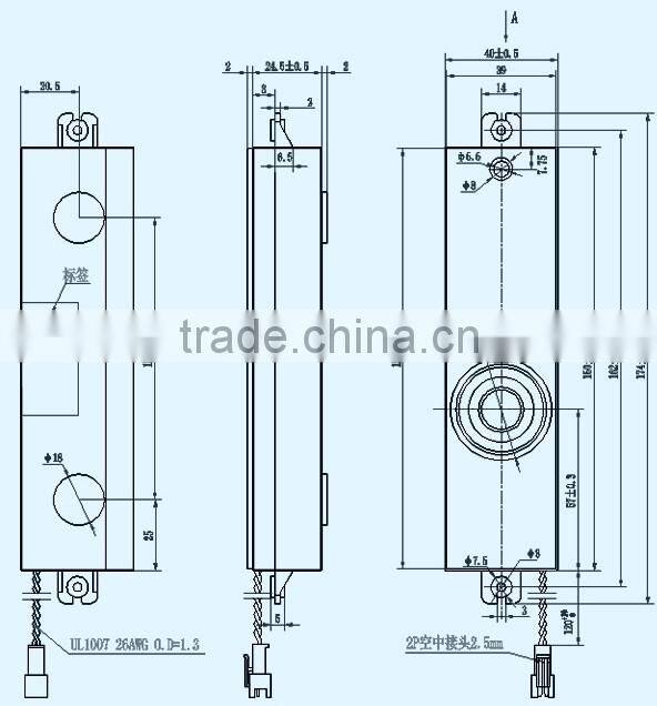 FB36IBOX-07(GP) 8ohm 7watt small electronic music speaker box for monitor (FBELE)