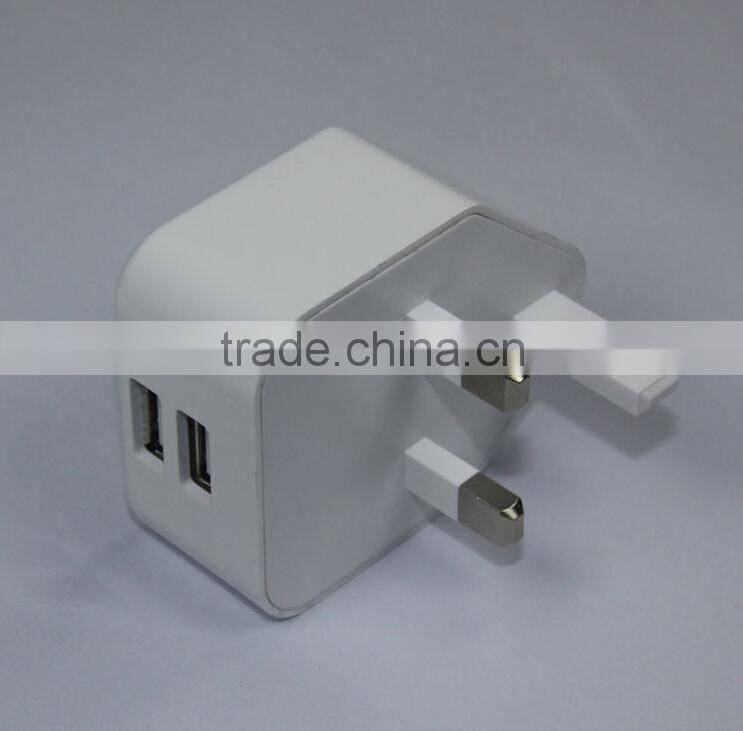 CE,ROHS,REACH Approved portable UK wall charger, ODM/OEM quick deliver power sockets with smart IC
