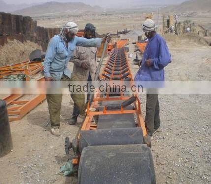 ISO Certificate Rubber Belt Conveyor From China Manufacturer