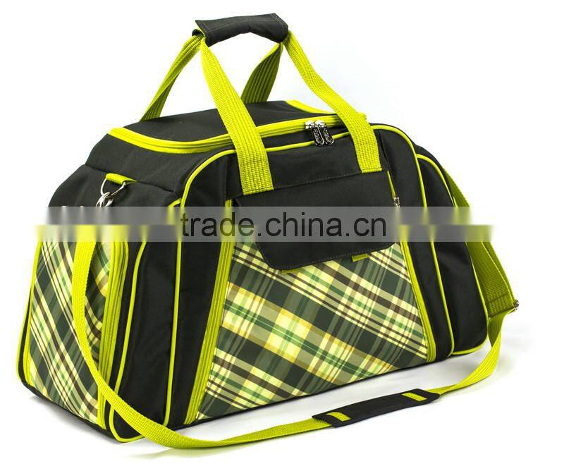 Large ladies 6 person picnic bag with waterproof lunch tote bag