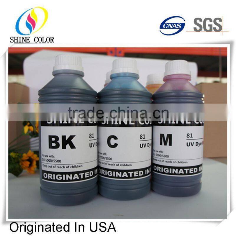 HP81 UV dye ink for HP Designjet 5000 5500 printer