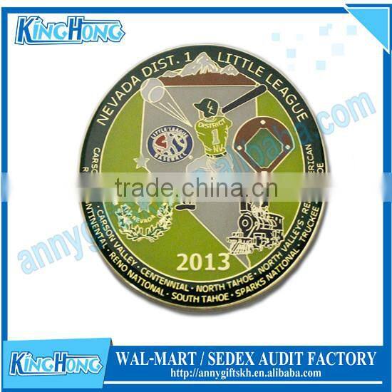 High quality enamel challenge coins