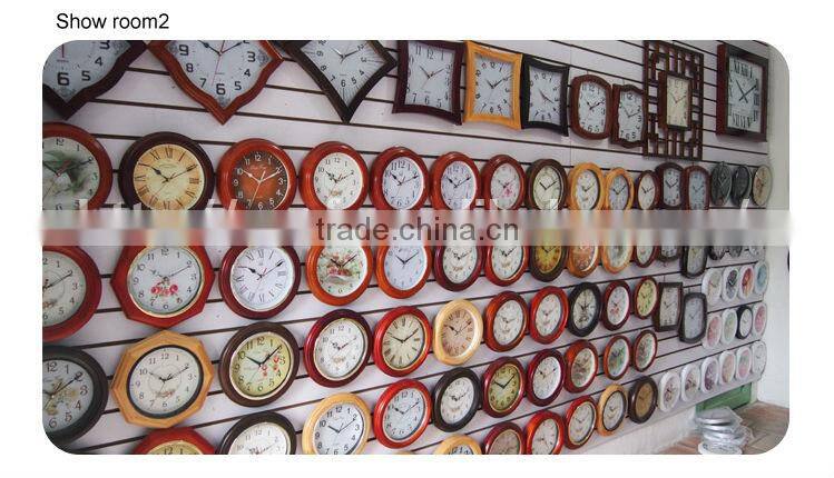 12 inch hanging or standing MDF Promotional wall clock(12SF03BL-216)