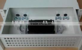 High performance 1u/2u/3u 96 port fiber optic patch panel