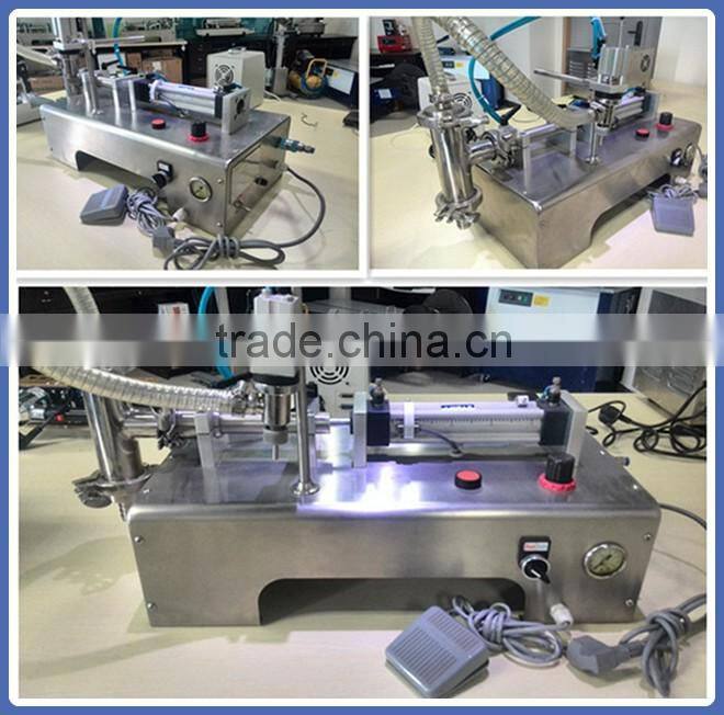 Semi-automatic mini vial filling machine