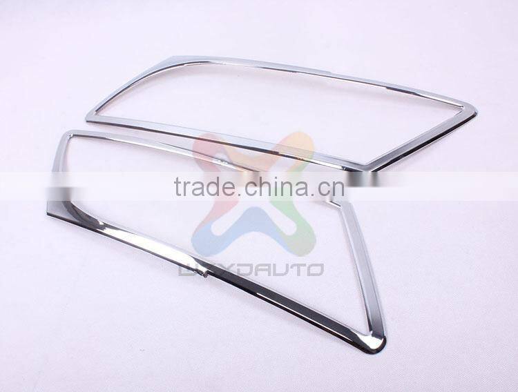 SET CHROME LH RH HEAD LAMP LIGHTS COVER HEAD LAMP COVER FOR Q5 CAR 2010-2012 2010 2012