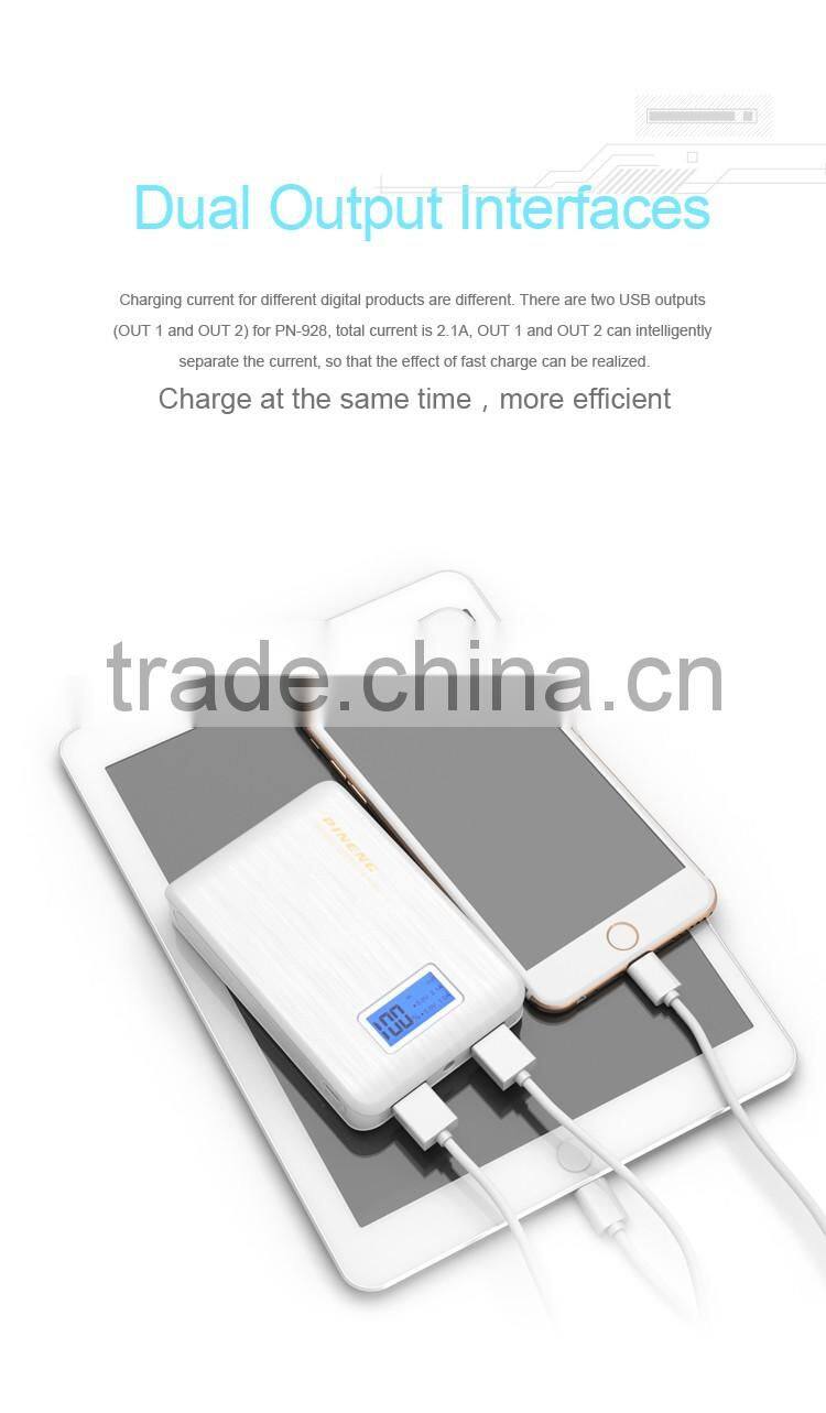 PN928 pineng power bank 10000mah LCD cheapest