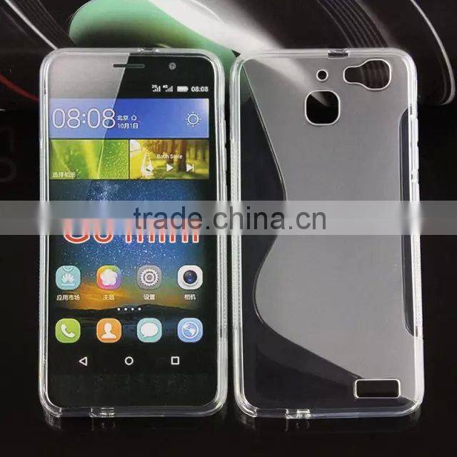 2015 new products S line glossy TPU soft back cover case for huawei g8 mini shockproof case china suppliers