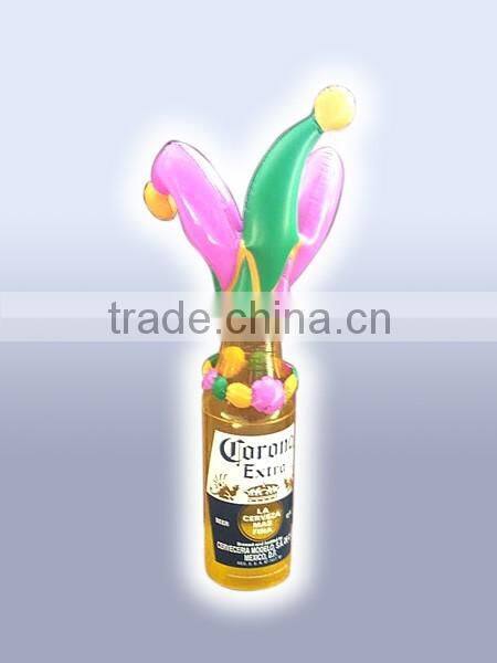 2016 Best Selling Custom Logo Printed Giant Inflatable Bottle