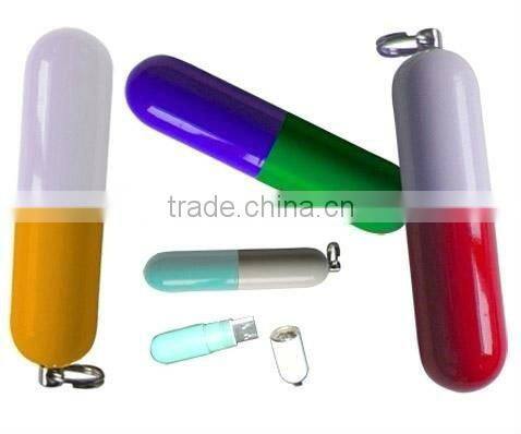 Mini Blue and White USB Stick,USB Flash Drive,USB Memory Disk 8GB hot selling