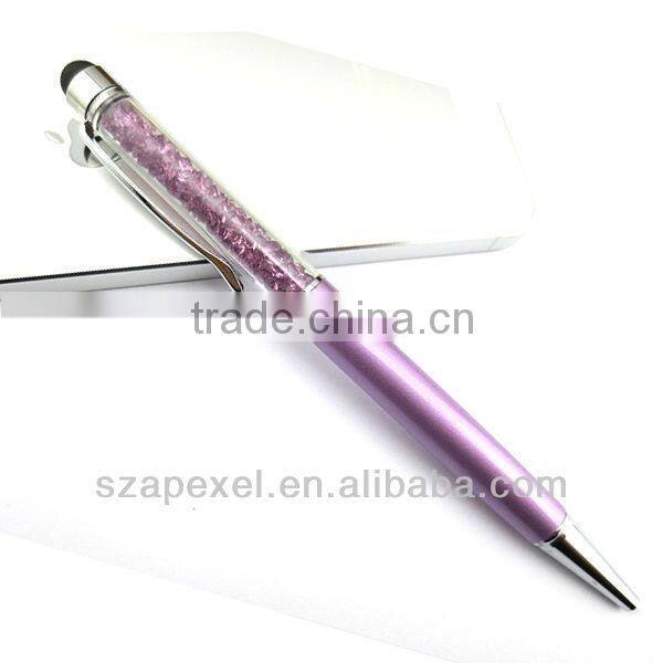 Manufacturer custom logo 2 in 1 capacitive stylus pen