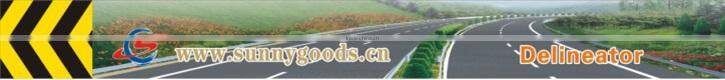 highway reflective roadside guardrail delineator DS-08