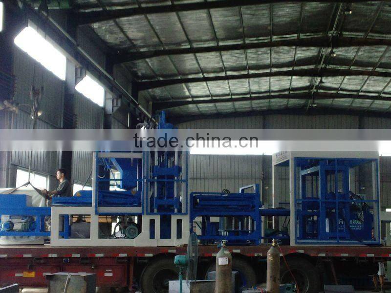 QT6-15concrete block machine, cement brick machine manufacturer QT6-15