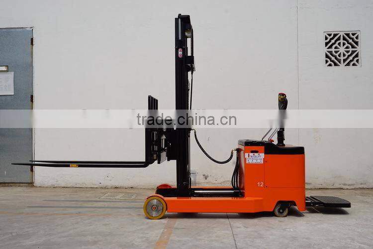 2015 Battery Operated AC Powered Source Electric Stacker Reach Forklift