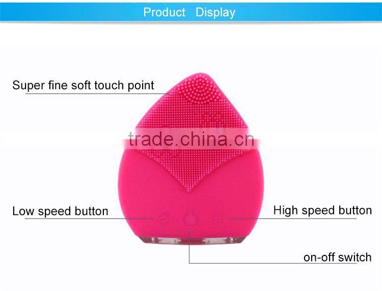 EveryLady waterproof silicone facial cleansing massager