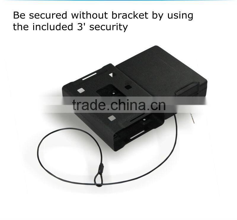 portable car safe with security cable/ pistol safe