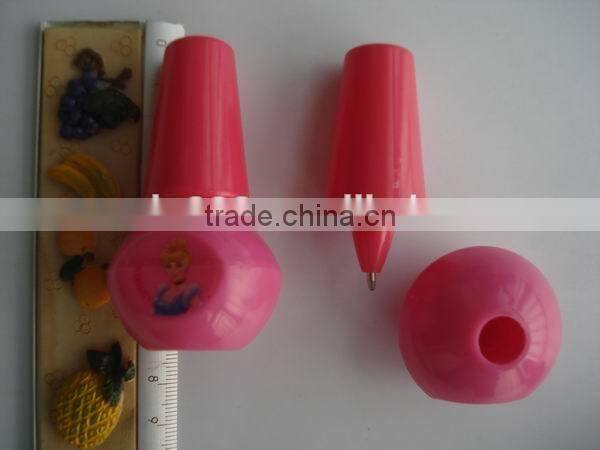 hot sale bottle ballpoint pen wholesales for makeup promotion