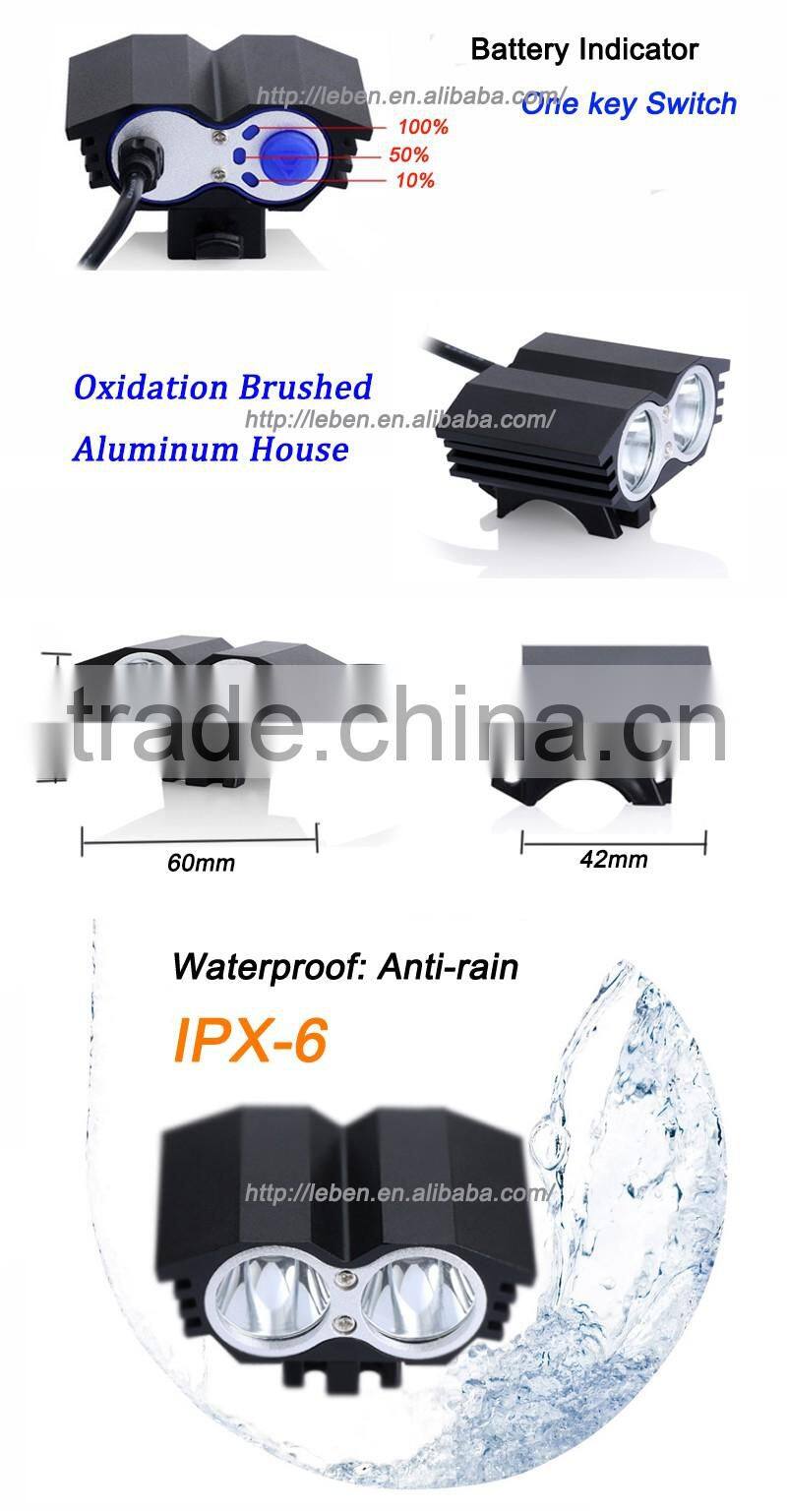 Most popular rechargeable bicycle light bicycle brake light xml u2 bike light for wholesales