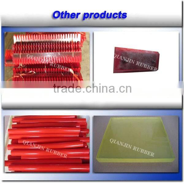 Anti-noise yellow color size various PU rods
